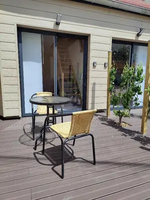 Balcon ou terrasse dans l'établissement Ateliers des rêves - climatisé, Dijon centre