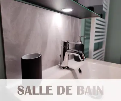 Plan de l'établissement Le Gary cosy, studio climatisé, Dijon centre