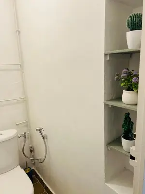 Salle de bains dans l'établissement T3 moderne&jardin& garage&2 lits doubles& lit bébé