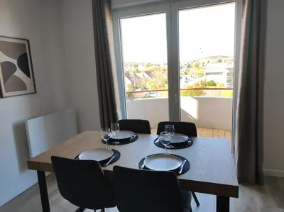 Plan de l'établissement Duplex moderne, chaleureux au calme à Toison d'or