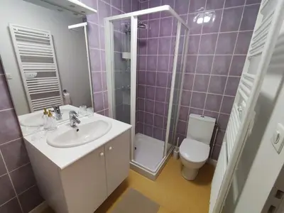 Salle de bains dans l'établissement appartement 35m2