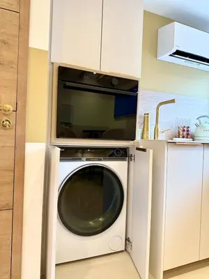 Cuisine ou kitchenette dans l'établissement Golden Prestige Serenity & Elegance