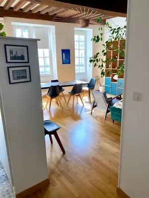 Plan de l'établissement Le Verrerie with 2 bedrooms, Historic Center