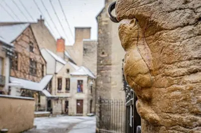 L'établissement Le Verrerie with 2 bedrooms, Historic Center en hiver