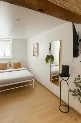 Télévision ou salle de divertissement dans l'établissement Le Contemporain - Macon Hyper Centre - Proche Gare