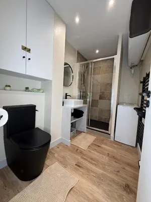 Salle de bains dans l'établissement Pause détente au centre de Mâcon