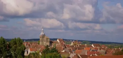 Paysage naturel près de la maison d'hôtes