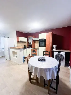 Cuisine ou kitchenette dans l'établissement le 4 - Château - Ville