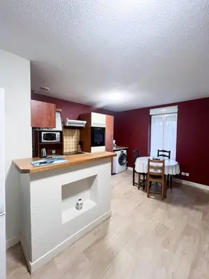 Cuisine ou kitchenette dans l'établissement le 4 - Château - Ville