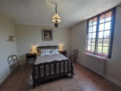 Un ou plusieurs lits dans un hébergement de l'établissement Villa antigone