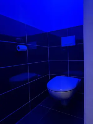 Salle de bains dans l'établissement La douce parenthèse