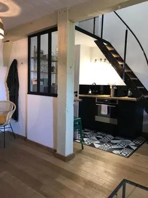 Plan de l'établissement Le Duplex Verrerie - Quartier des Antiquaires