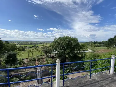 Paysage naturel près de la maison de vacances