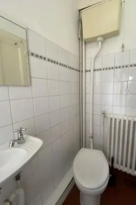 Salle de bains dans l'établissement La Colline Digoin