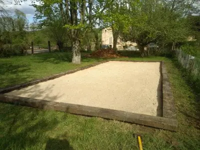 Jardin de l'établissement GITE DU MOULIN D'AVOINE for 10 people