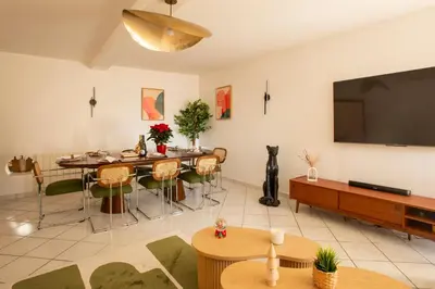 Plan de l'établissement Townhouse 145 m2 Garden - Private Parking - 7 people