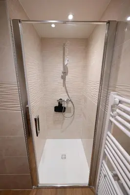 Salle de bains dans l'établissement Appartement Georgio