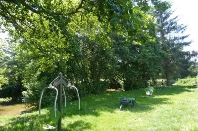 Jardin de l'établissement Grand duplex en centre ville pour 10 personnes et plus