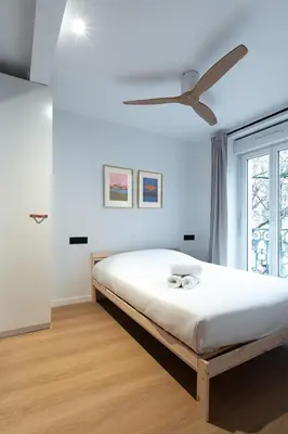 Un ou plusieurs lits dans un hébergement de l'établissement Le Brun Moka - Résidence Mariotte