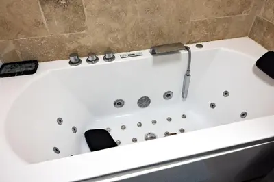 Salle de bains dans l'établissement splendide