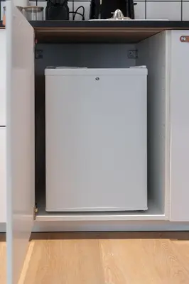 Cuisine ou kitchenette dans l'établissement Résidence Mariotte - Le vert Kaki - Appartement Indépendant