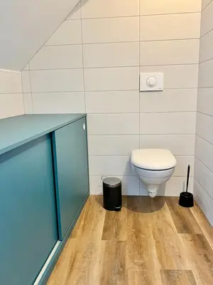 Salle de bains dans l'établissement La Cachette Vigneronne