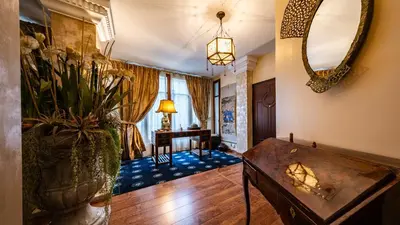 Coin salon dans l'établissement Le 42 Authentique Terrasse et Parking privé