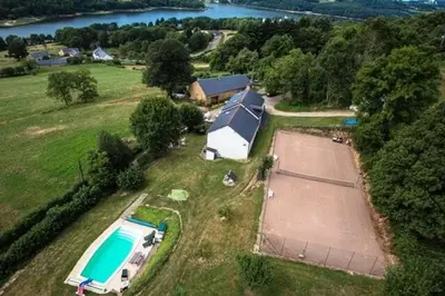 Paysage naturel près de la maison de vacances
