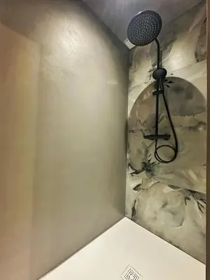 Salle de bains dans l'établissement L'annexe 3 - Cosy studio Dole