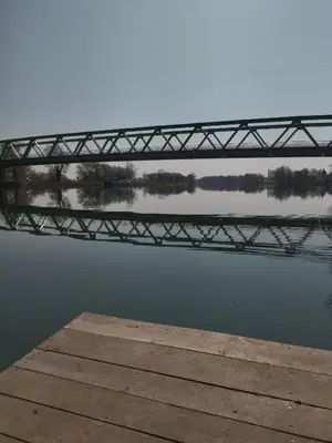 Vue sur la rivière ou le fleuve situé(e) à proximité de le B&B/chambre d'hôtes
