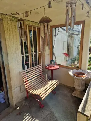 Balcon ou terrasse dans l'établissement L'ancien moulin