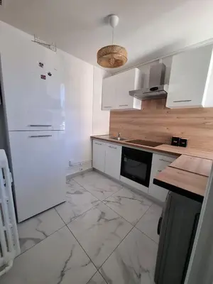 Cuisine ou kitchenette dans l'établissement Grand 3 Bedroom Apartment Dijon