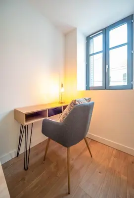 Coin salon dans l'établissement Le Saint-Georges 4