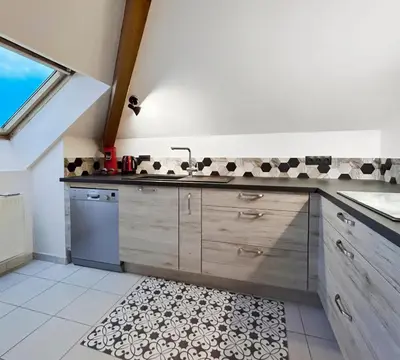 Plan de l'établissement Appart cosy avec balcon et parking, proche Dijon
