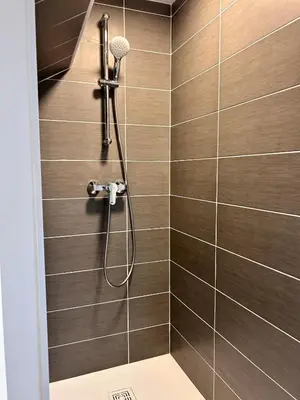 Salle de bains dans l'établissement Le petit cocon