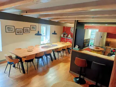 Coin salon dans l'établissement Le Moulin Chopin