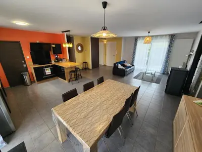 Cuisine ou kitchenette dans l'établissement Chez Tony