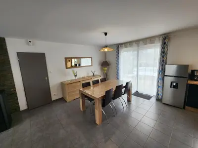 Cuisine ou kitchenette dans l'établissement Chez Tony