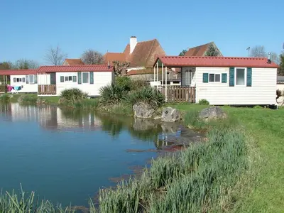 Paysage naturel près de le camping