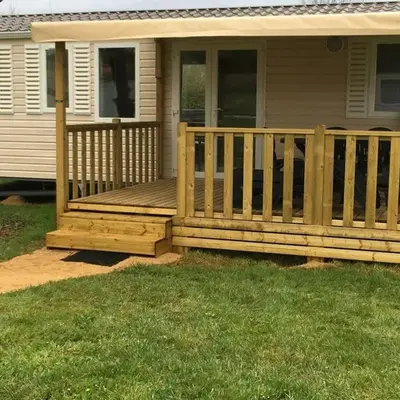 Mobil Home avec Terrasse à Saint-Boil pour 6 personnes - API-1-52-1145