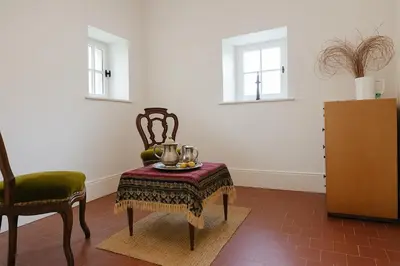 Coin salon dans l'établissement La Maison des Templiers