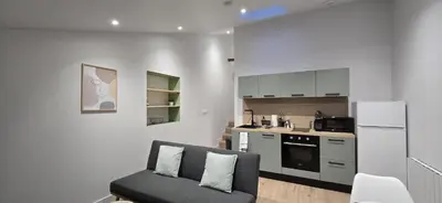 Cuisine ou kitchenette dans l'établissement Cosy studio - refait à neuf au centre ville de Mâcon