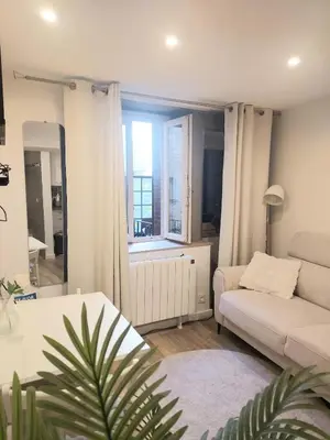 Coin salon dans l'établissement l'Instant Cosy