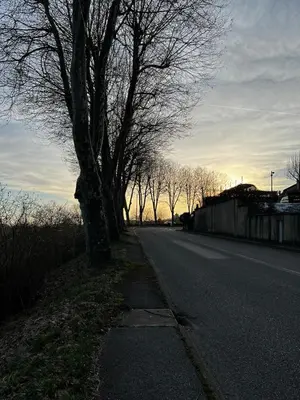 Lever ou coucher de soleil vu de l'appartement ou à proximité