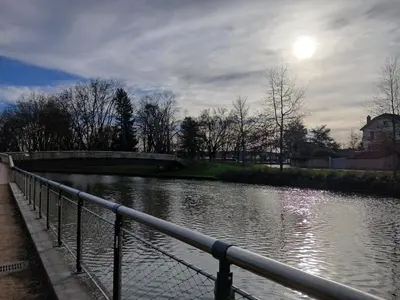 Vue sur la rivière ou le fleuve situé(e) à proximité de l'appartement