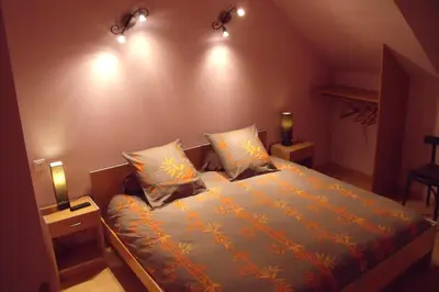 Un ou plusieurs lits dans un hébergement de l'établissement Maison d'Hote le Relais de morville