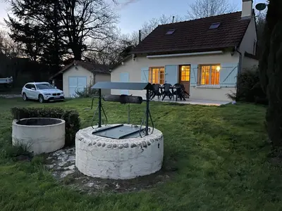 Jardin de l'établissement Holiday Home für 6 Pers- mit eigenem Teich by Interhome