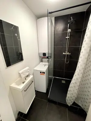 Salle de bains dans l'établissement Garibaldi