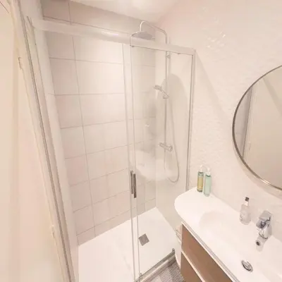 Salle de bains dans l'établissement Le Carnot - T3 - Centre Ville