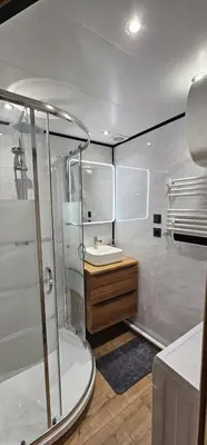 Salle de bains dans l'établissement Le nid
